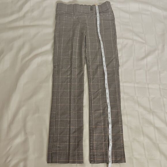 Suzy Shier Buffalo Check Mid-Rise Skinny Casual Pants Brown XS - Picture 11 of 16